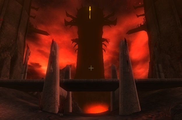 Четвертый случайный мир вид от входа в локацию