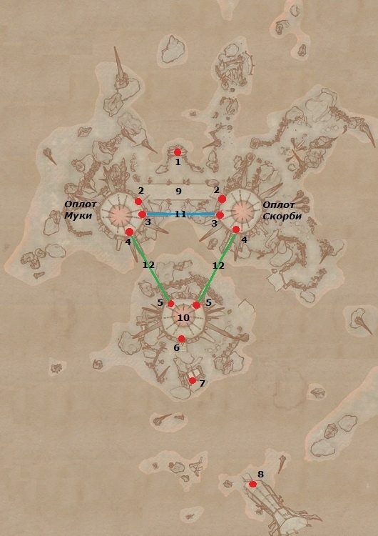 Карта Четвертого случайного мира