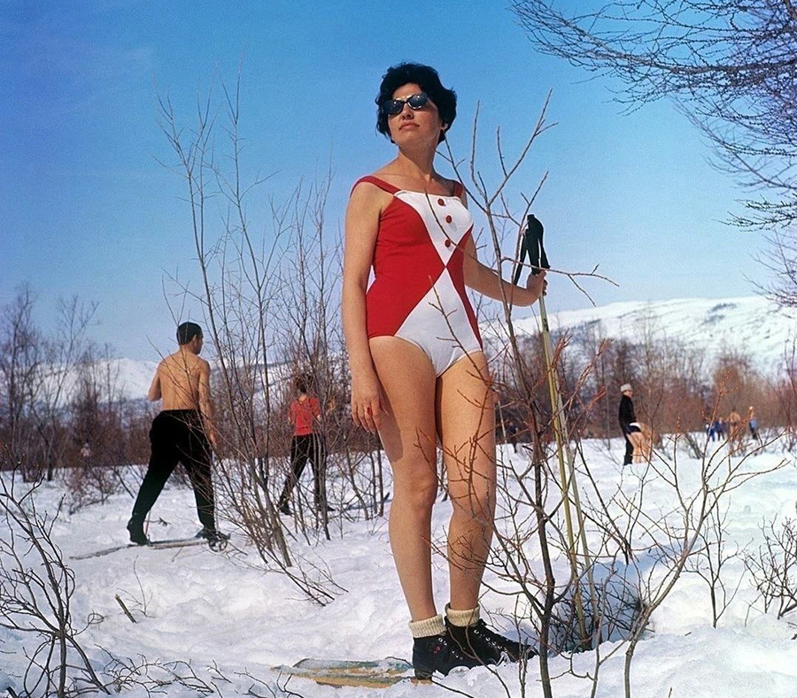 Отдых в санатории Магаданской области, 1968 год