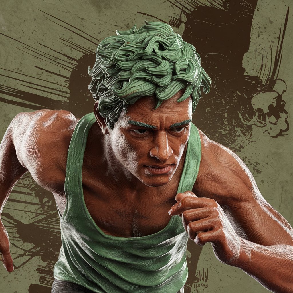 Как-то так я и представляю его жизнь — бесконечная гонка с самим собой.