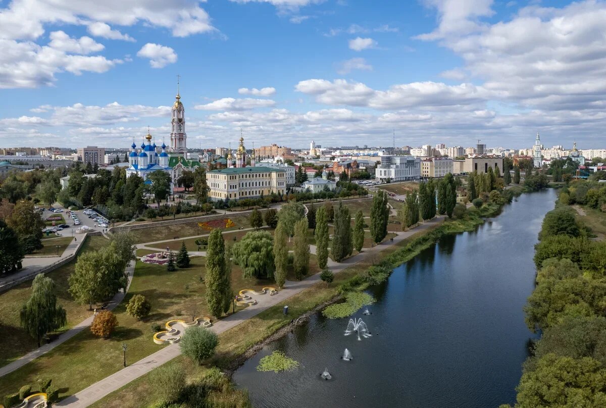    Набережная в Тамбове. Фото: Историко-культурный музейный комплекс "Усадьба Асеевых"