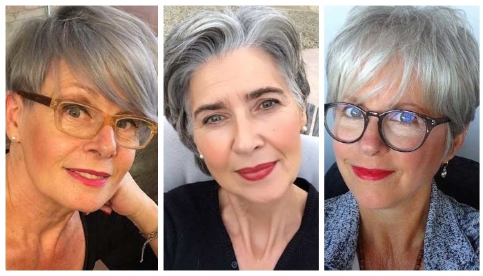 Модные варианты стрижки пикси для зрелых женщин