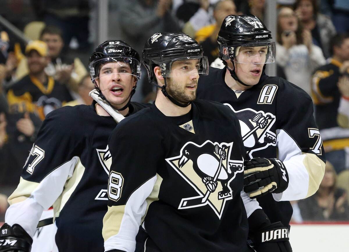 Кросби, Летанг и Малкин