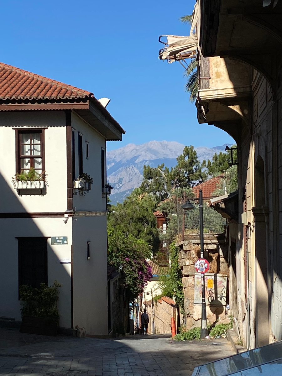 A picture of a street in Kaleichi that my mom took