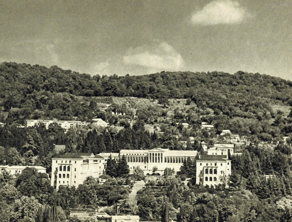 Санаторий им. Серго Орджоникидзе, в 1950-е годы 