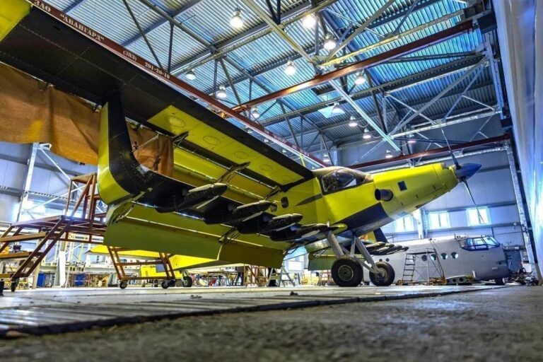  Собственно, этот самый самолёт «Партизан»