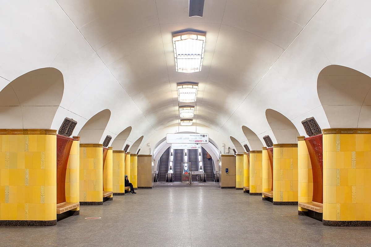 Станция "Рижская" сейчас