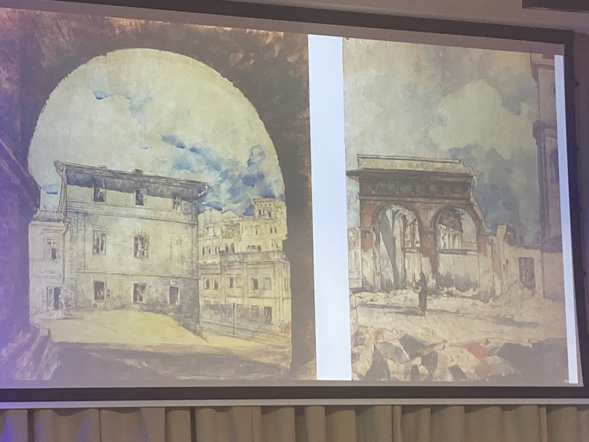 Строганов мост. Аркада Старого базара