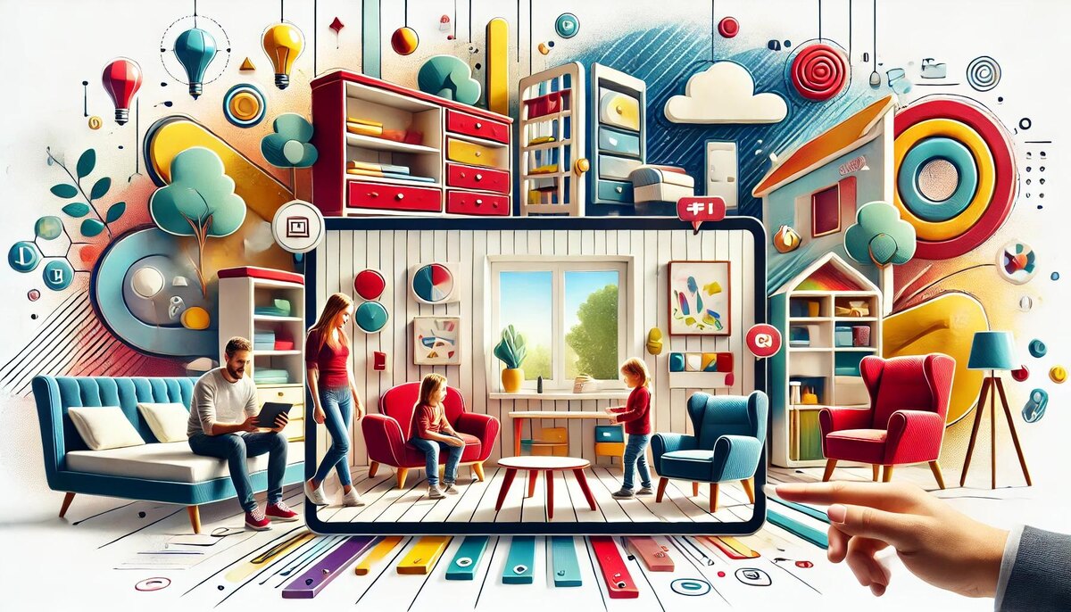 Создавайте статьи и видео, которые помогают родителям выбрать оптимальную мебель в зависимости от возраста ребенка, площади комнаты или стиля интерьера.