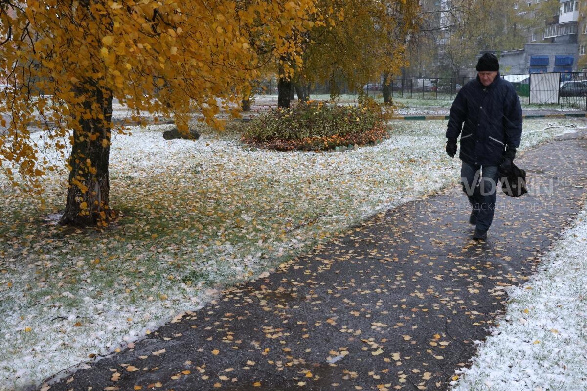    В Нижнем Новгороде первый снег пойдёт 20-25 октября