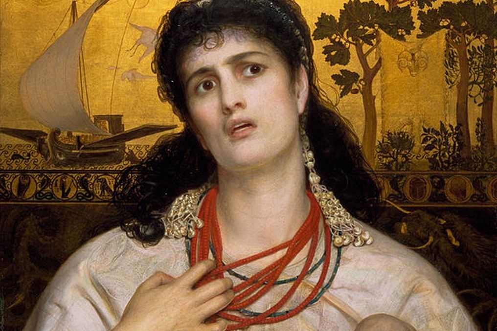 Фредерик Сэндис. Медея (фрагмент), 1868 