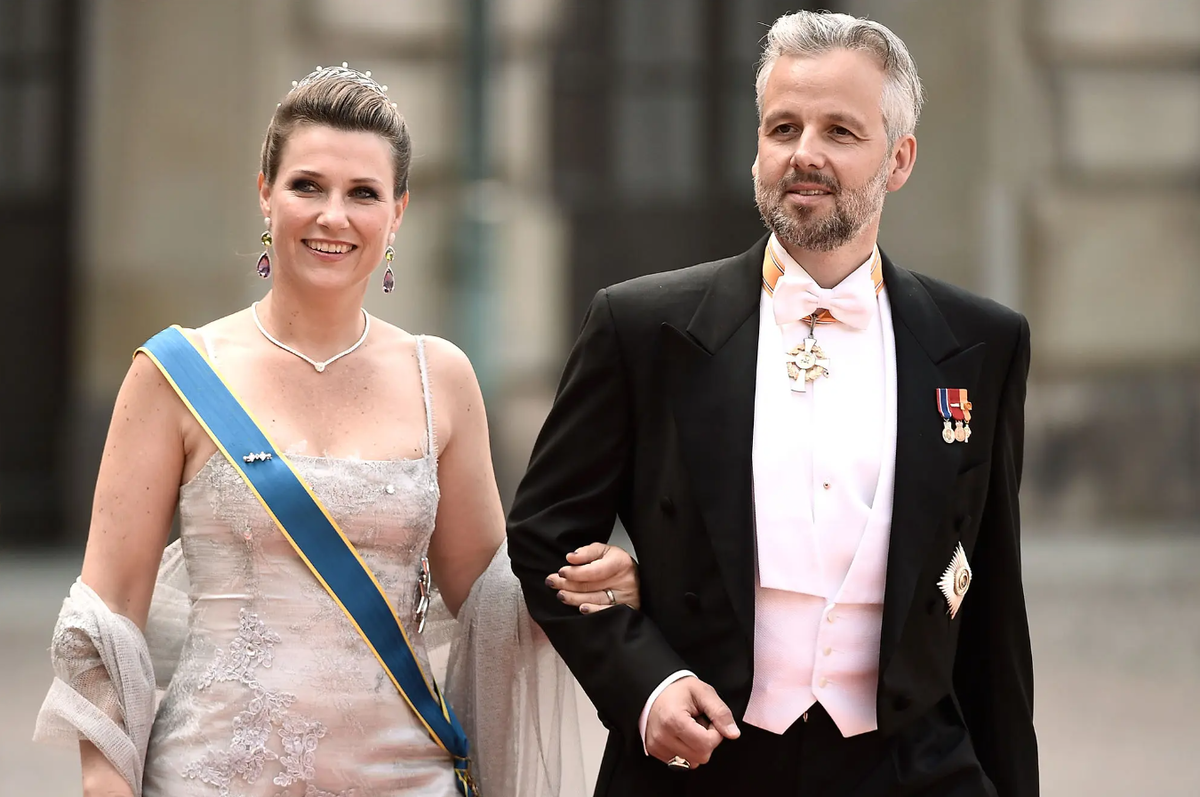 С первым мужем Ари Беном (фото: pagesix.com)