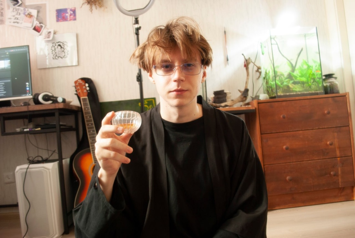 человек под водкой
