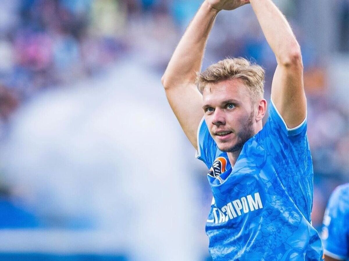    Максим Глушенков© Соцсети ФК "Зенит"