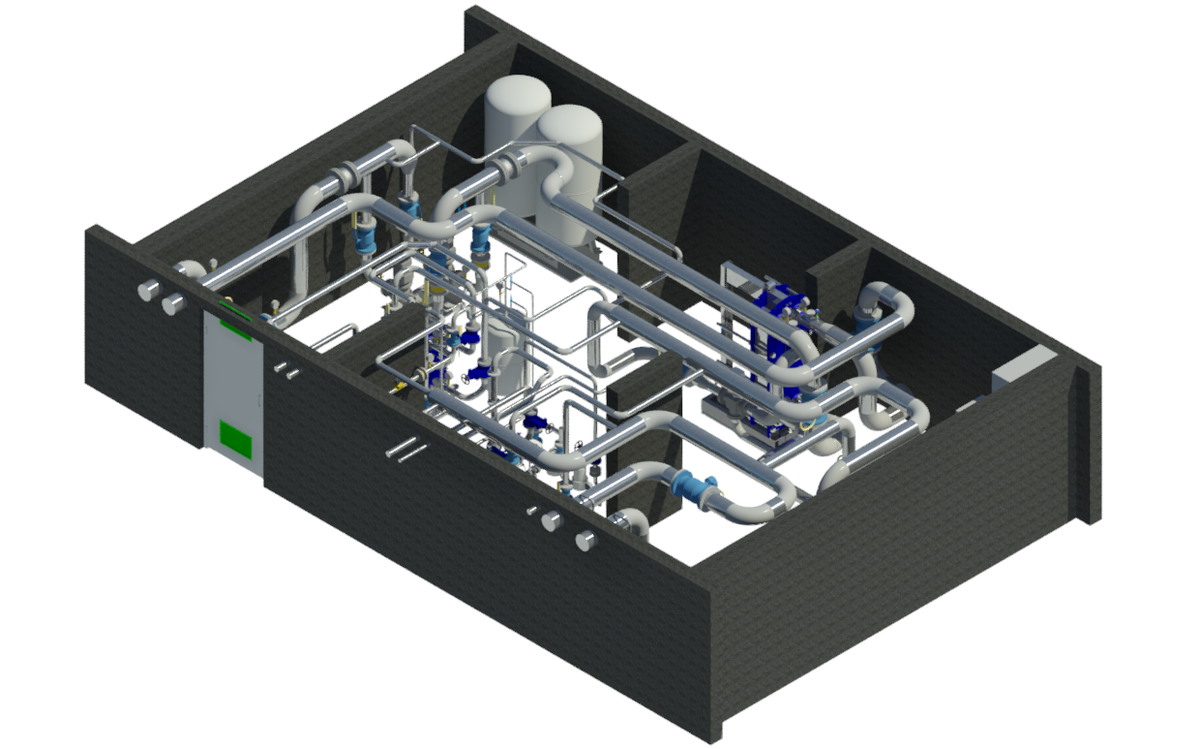 Модель ИТП с трассировкой лучей