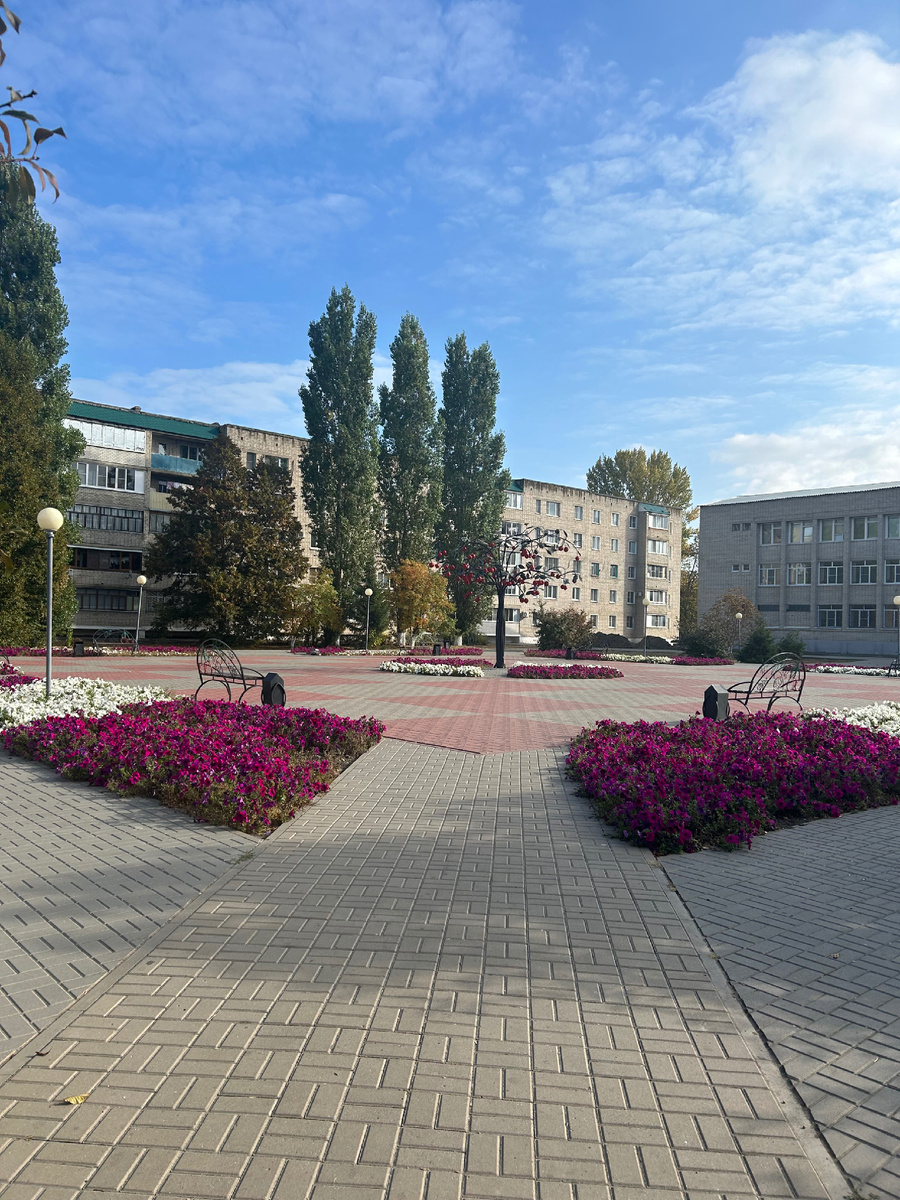 Вишневый сквер. Уварово