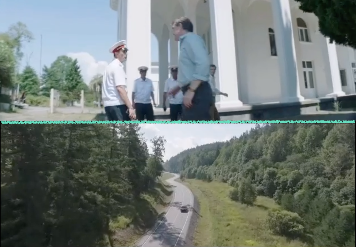 кадры из т/с "Противостояние", 2024