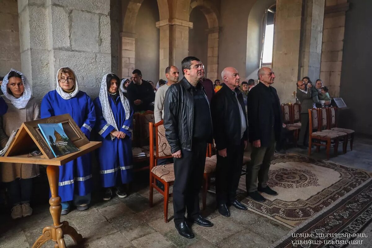 © Photo : press office of the President of Artsakh