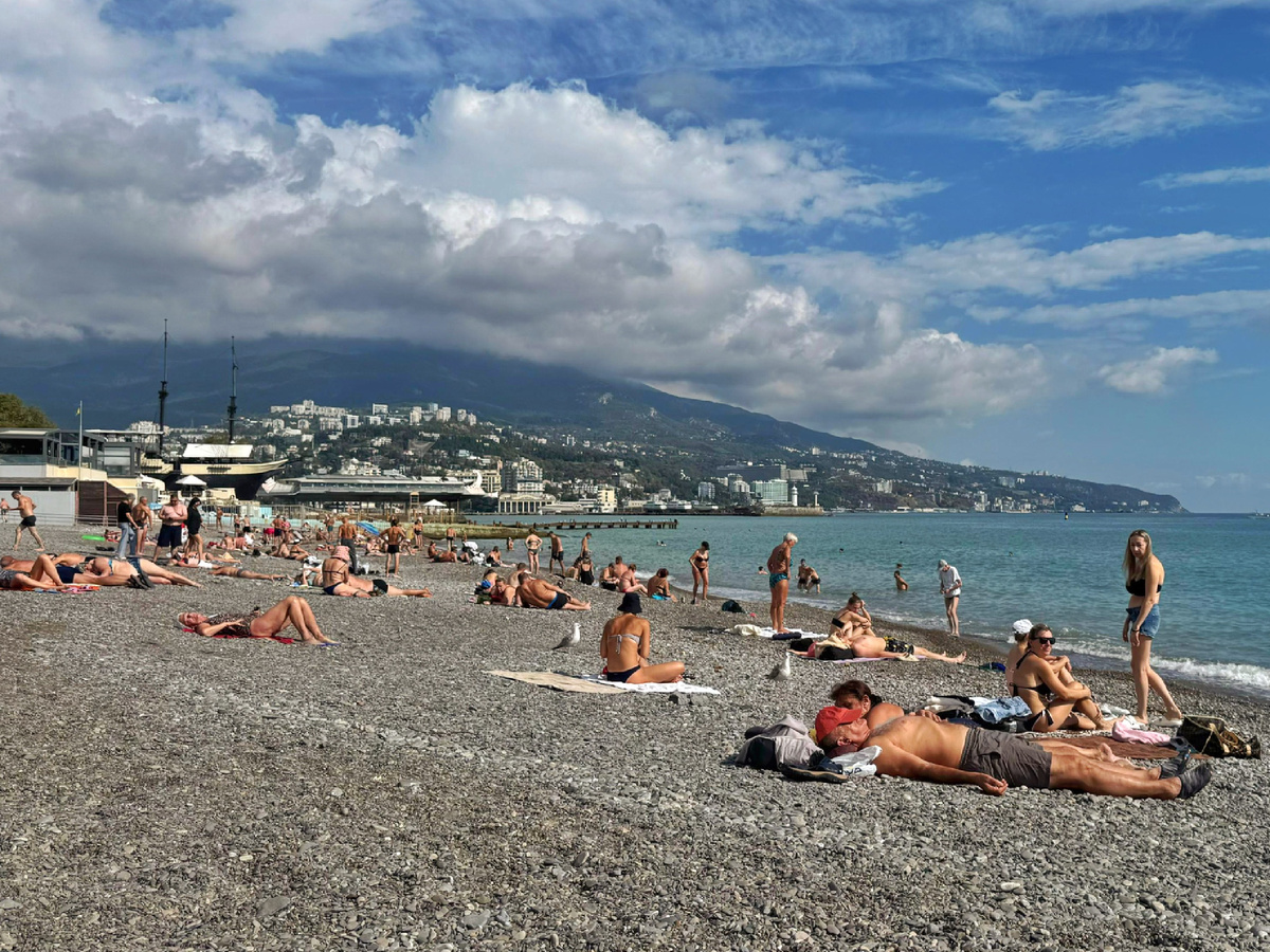 Приморский пляж