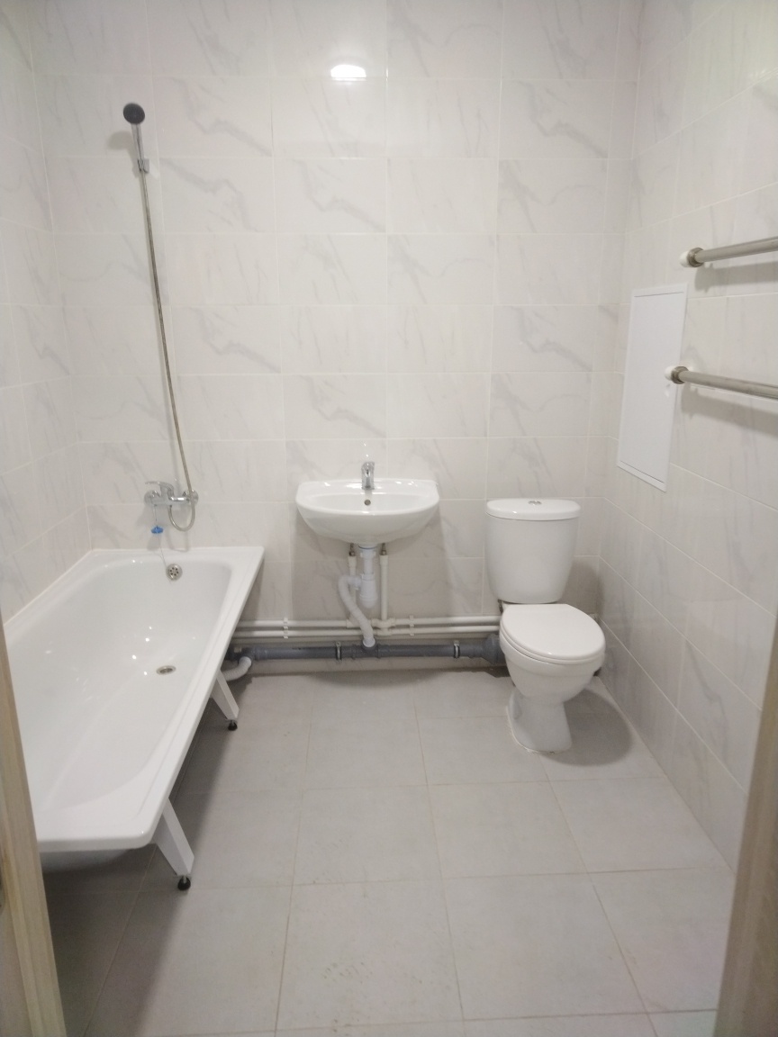 Ванная комната от застройщика