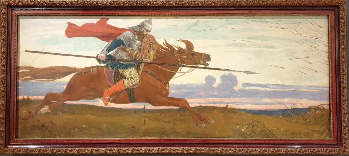 Виктор Васнецов Один в поле воин 1914