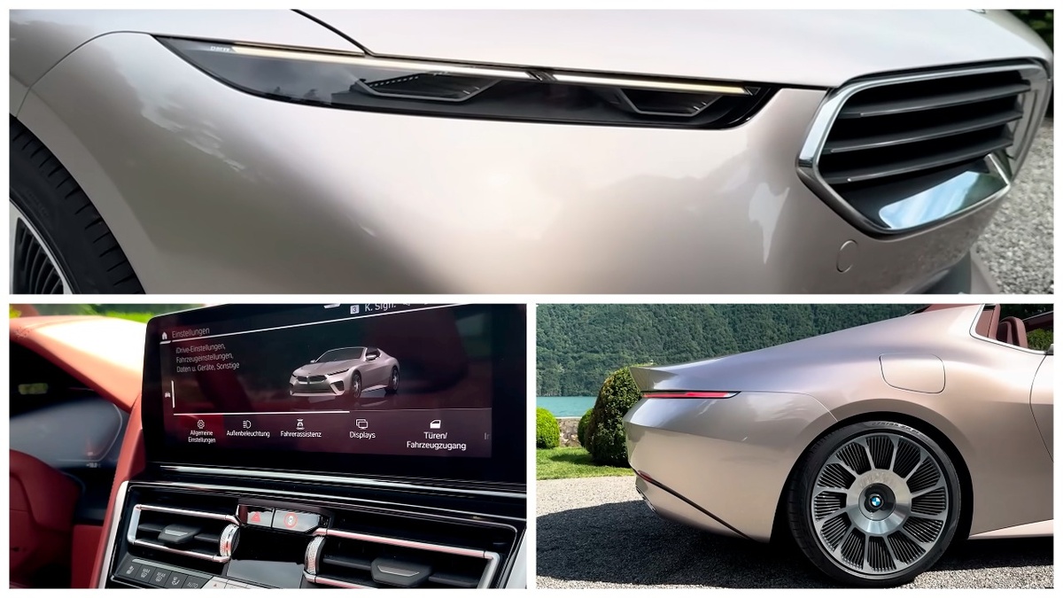 Фары и фонари у BMW Skytop - отдельная песня