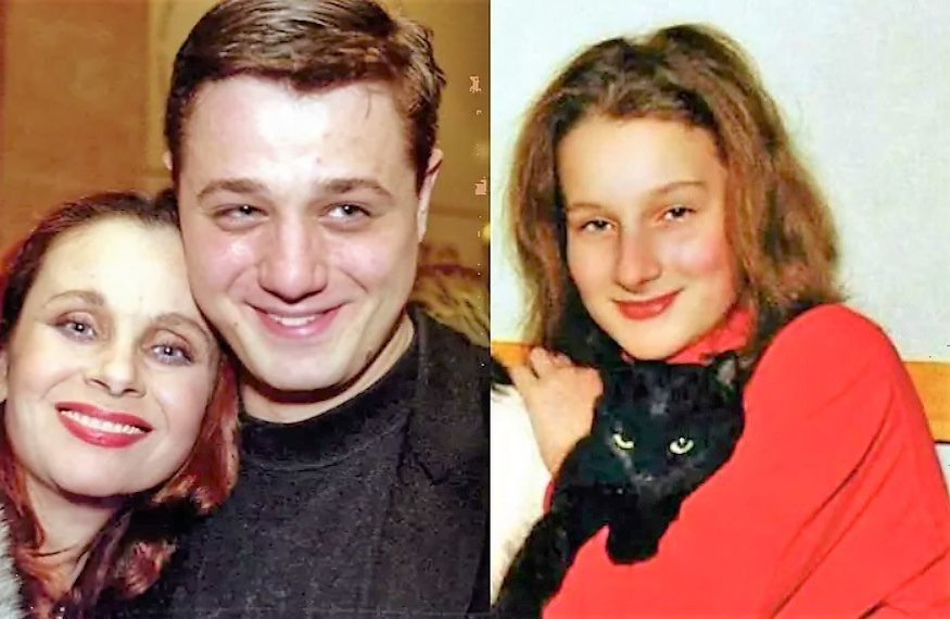 Любовь Полищук и её дети