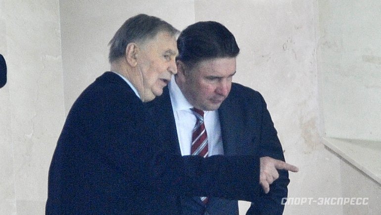    Виктор Тихонов и Алексей Касатонов.Алексей Иванов архив «СЭ»