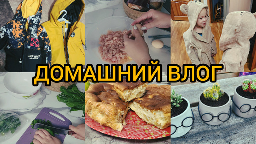 УТЕПЛИЛИ ДЕТЕЙ К ХОЛОДАМ🧥ГОТОВЛЮ ПОКУШАТЬ НА ВЫХОДНЫЕ 🍽РЕЦЕТ ШАРЛОТКИ🥧