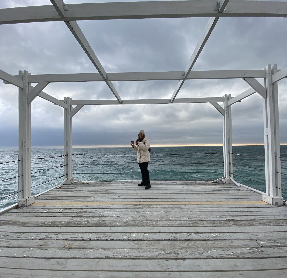 Ялта, массандровский пляж, фото моё.