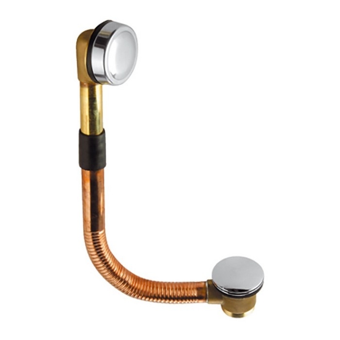 Фото 2. Автоматический слив- перелив с клапаном «клик- клак»