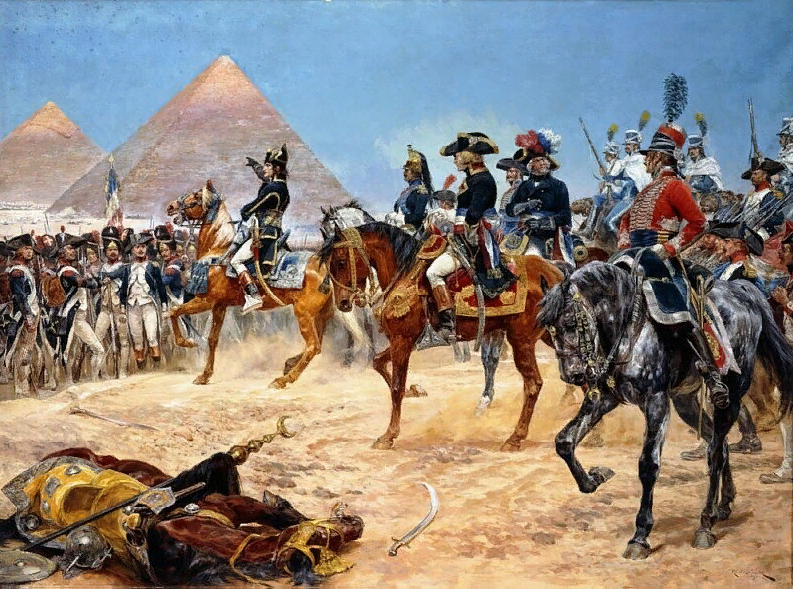 Наполеон в Египте 1799 год