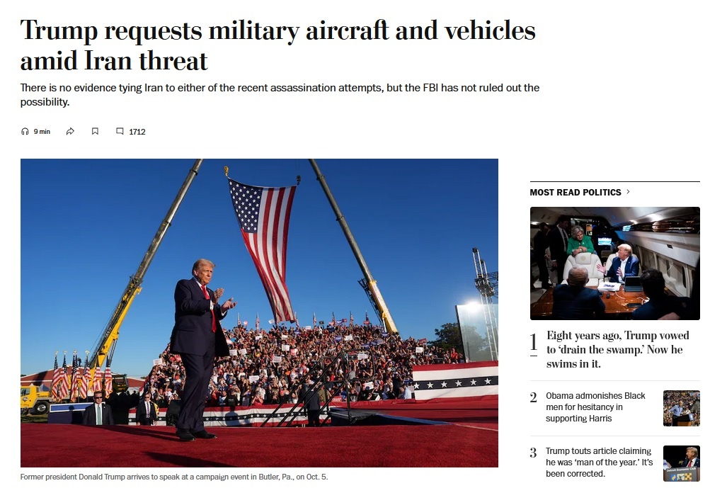    Фото: скриншот статьи Washington Post