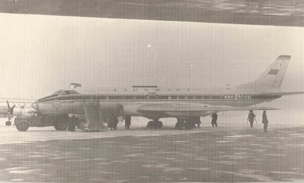 Самолёт Ту-124 СССР-45027. Источник: http://prof-mav.ru/