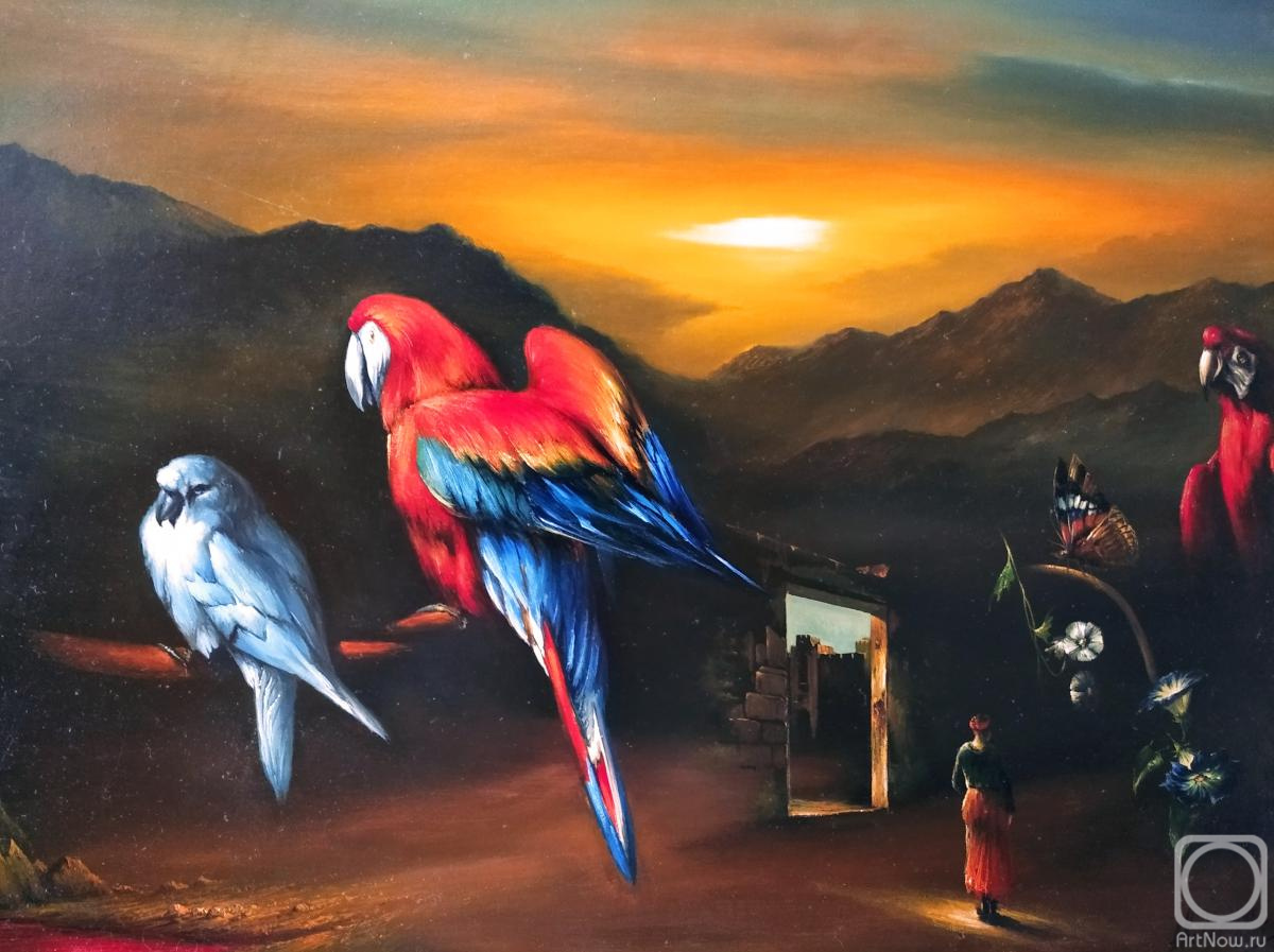 © Александр  Ковальчук. Кровавая весна. Холст, масло. 50 x 57см. 2007 г.