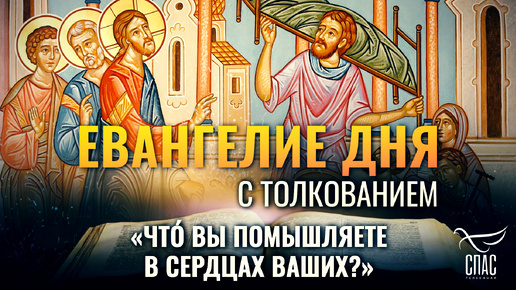 «ЧТО́ ВЫ ПОМЫШЛЯЕТЕ В СЕРДЦАХ ВАШИХ?» / ЕВАНГЕЛИЕ ДНЯ