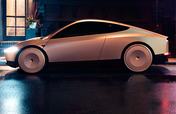    Роботакси Cybercab.Tesla
