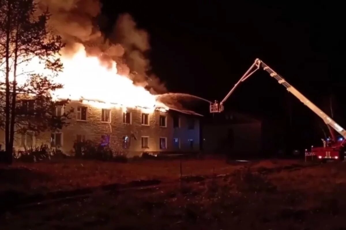    Мужчина и женщина погибли при пожаре в жилом доме в Нефтеюганске