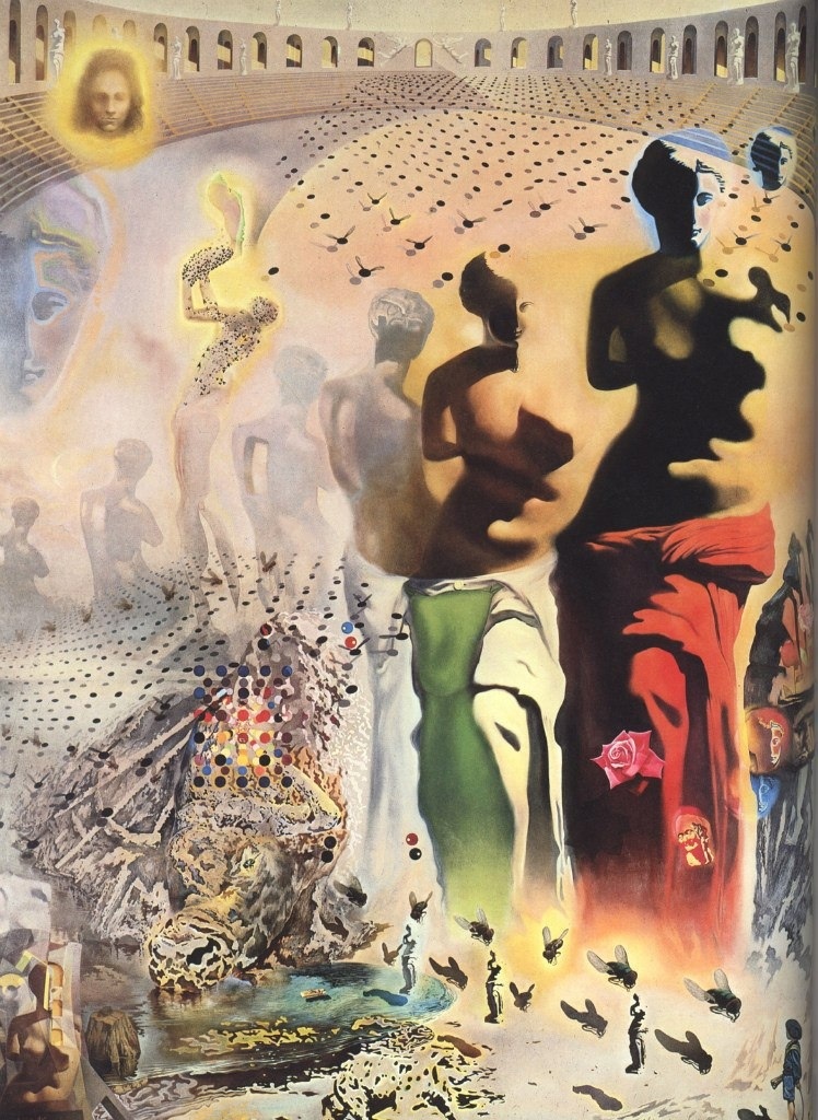 Сальвадор Дали «Галлюциногенный тореадор» (1968—1970). Холст, масло. 398,8×299,7 см.
Музей Сальвадора Дали, Сент-Питерсберг
