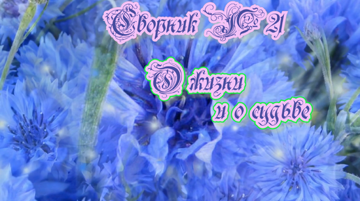 Сборник №21 О жизни и о судьбе