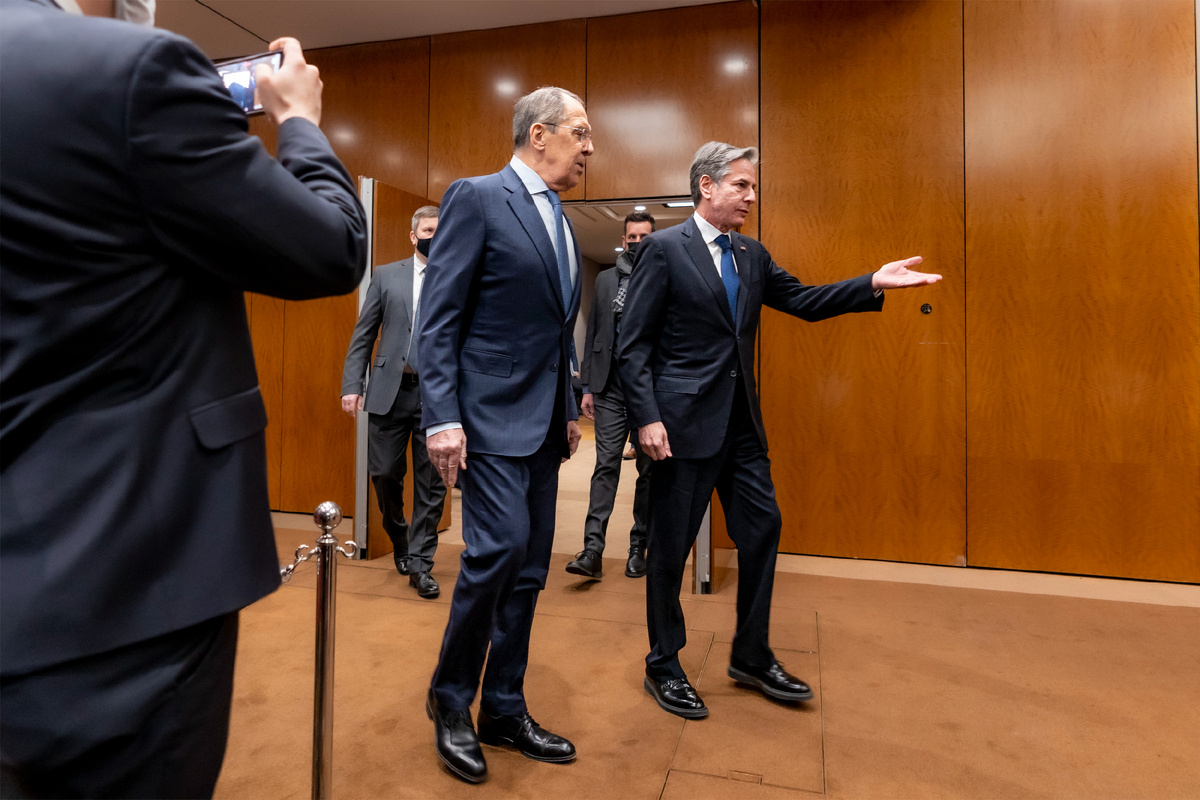 Ron Przysucha/State Department/Globallookpress (Женева, январь 2022)