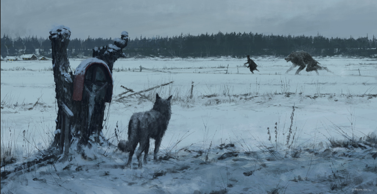 Якуб Розальски. "Оборотень"