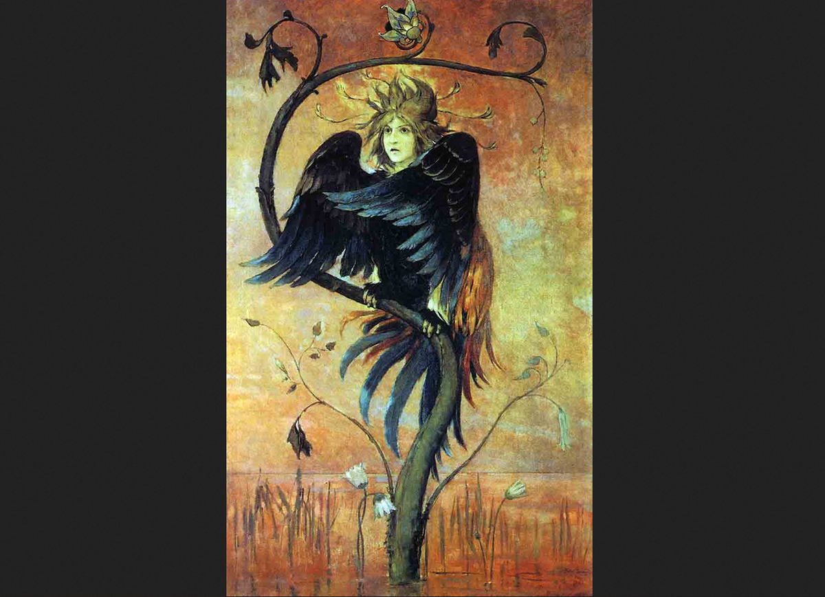 Виктор Васнецов. «Гамаюн птица вещая», 1898.
