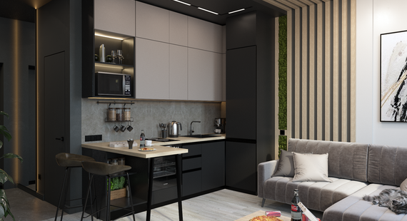 Квартира студия до 28 кв. м