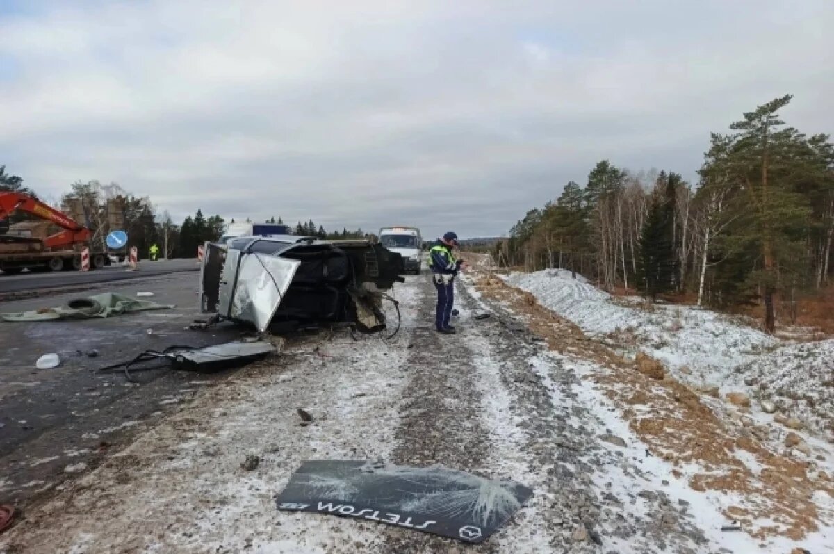    На Урале водитель не успел переобуться и погиб в ДТП
