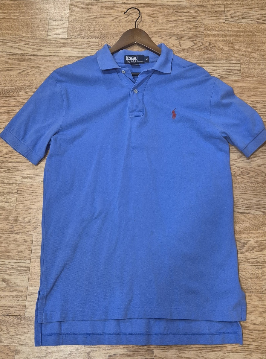 Одна из моих покупок в секонд-хенде Японии - винтажное мужское поло Ralph Lauren.
