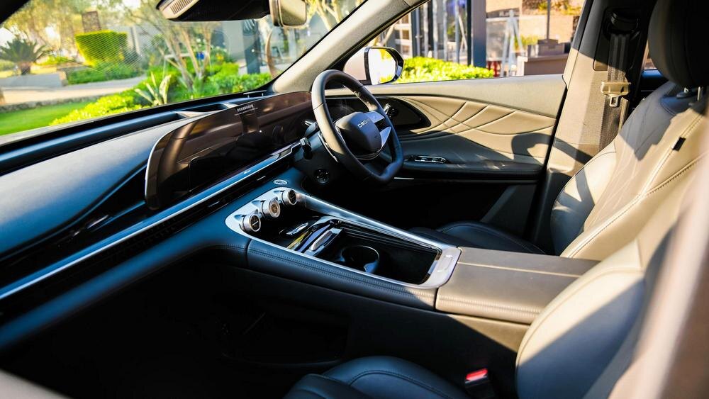 Салон кроссовера Omoda C9 для рынка ЮАР