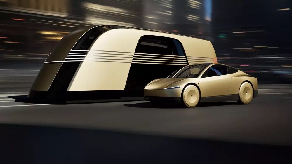 Илон Маск представил роботакси CyberCab и робоавтобус CyberVan. Фото: Tesla