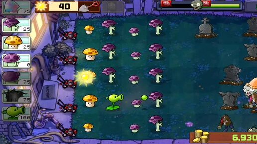 Играю в Plants VS Zombies | 1 часть