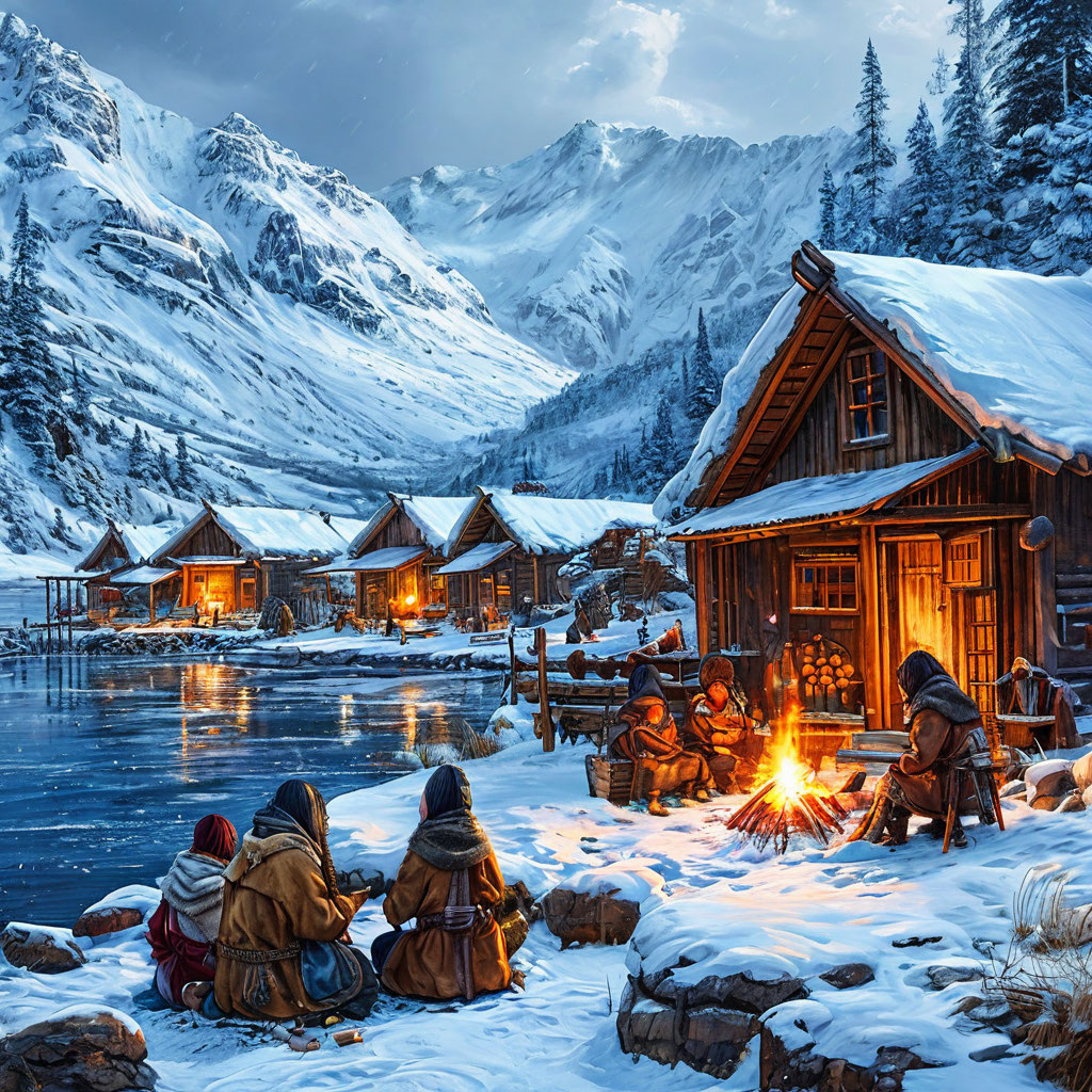 Аляска была изначально населена коренными народами